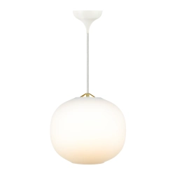 kinkiecik.pl Szklana lampa wisząca Navone 20 - DFTP, mleczny klosz 2220433001